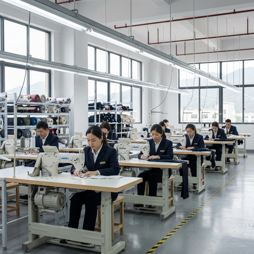 XIKAIXI garment factory production room