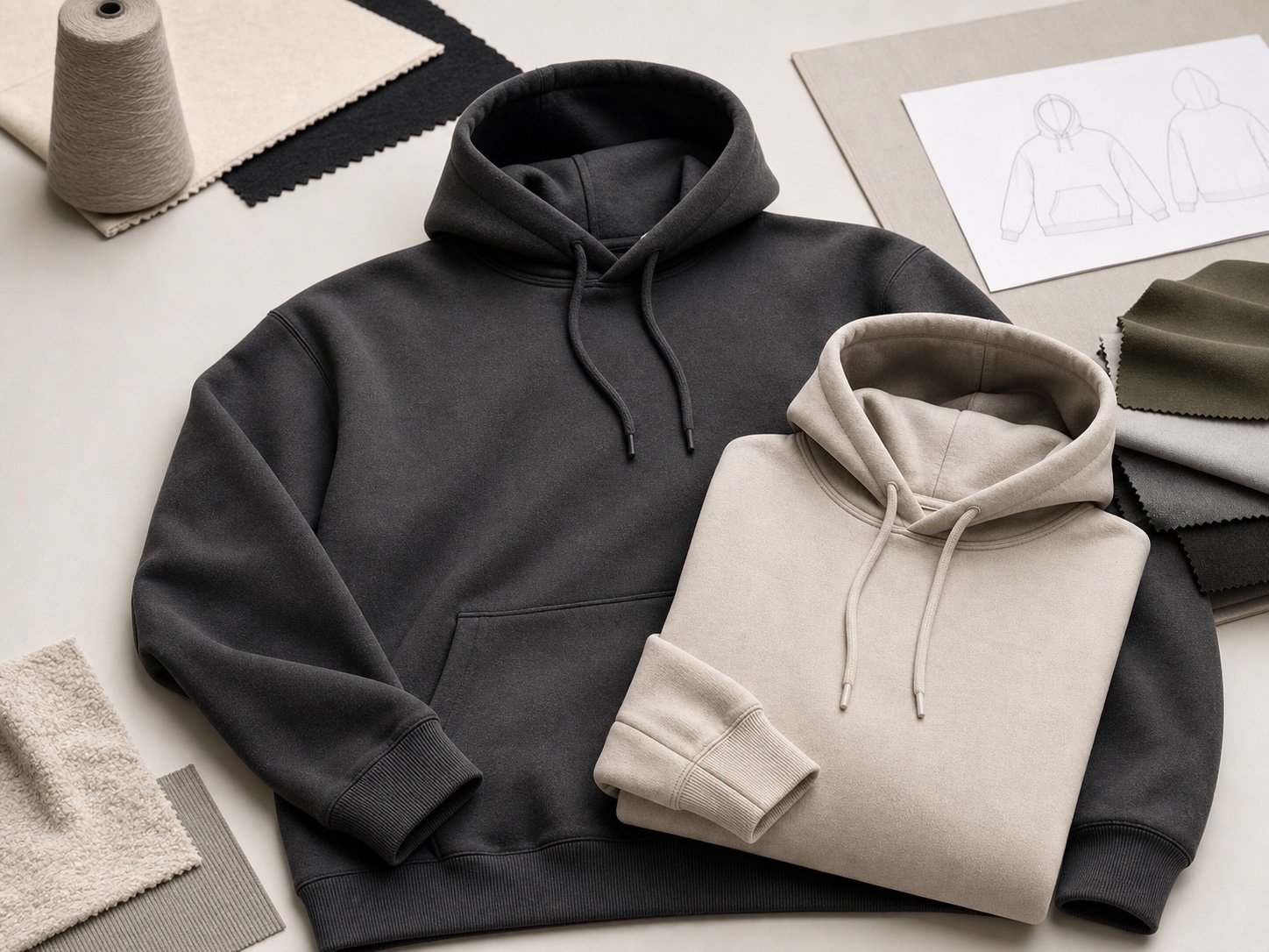 Premium hoodie product development
