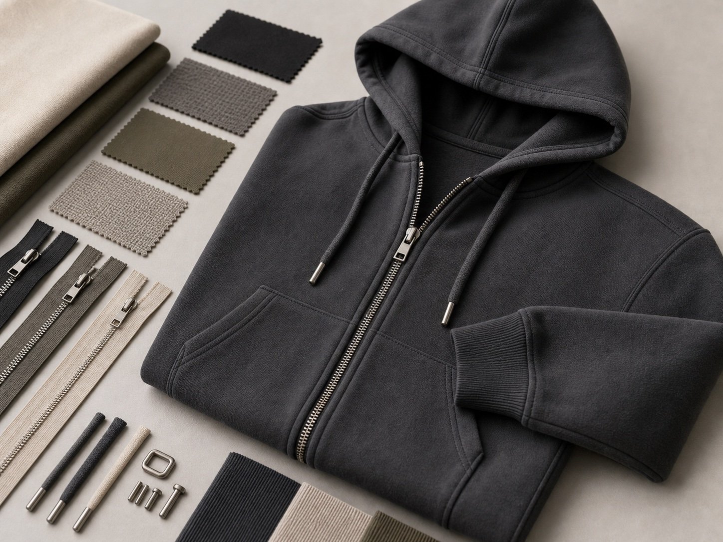Zip Hoodies custom apparel option
